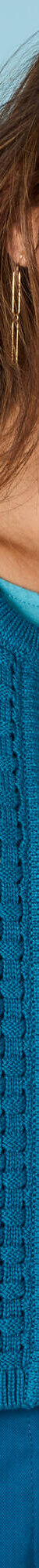 Gilet paletot maille fantaisie, Spécial Petites (bleu canard) Gilet paletot maille fantaisie, Spécial Petites (bleu canard)